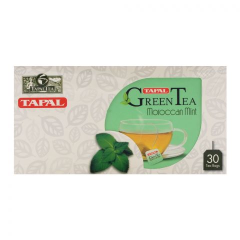 Tapal Green Tea Moroccan Mint Bags 30-Pack (4753270964309)