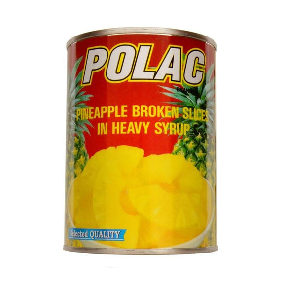 Polac Pineapple Broken Slices Tin 565gm (4611873046613)
