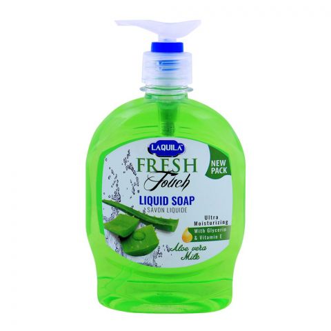 Laquila Fresh Touch Aloe Vera Milk Liquid Soap 500ml (4755922845781)