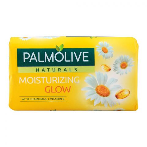 Palmolive Naturals Moisturizing Glow Soap, Chamomile + Vitamin, 145gm (4766340284501)