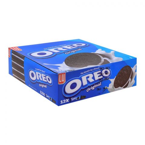 Oreo Original Biscuits,6 Packs (3 Biscuits Per Pack)