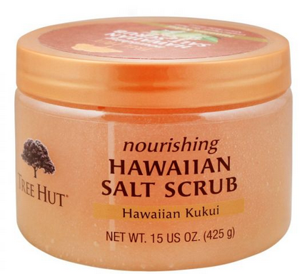 Tree Hut Nourishing Hawaiian Salt Scrub, Hawaiian Kukui, 425g (4760494145621)