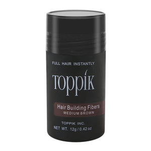 Toppik Hair Building Fibers, Medium Brown, 12g (4721551638613)