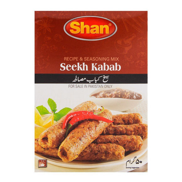Shan Seekh Kabab Recipe Masala 50gm (4707100360789)