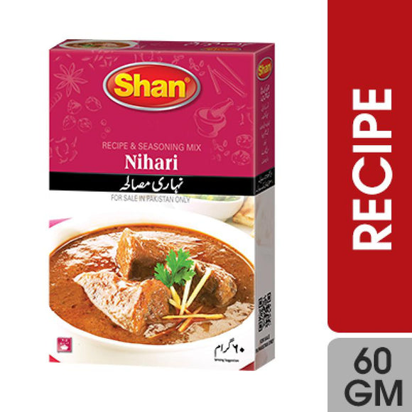 Shan Nihari Recipe Masala 60gm (4707110191189)