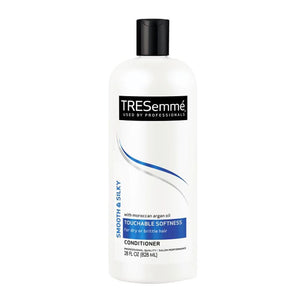 Tresemme Smooth & Silky, Touchable Softness Conditioner With Argan Oil, For Dry Or Brittle Hairs, Pro Collection, 828ml (4719752609877)
