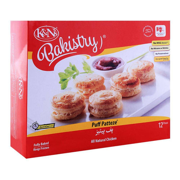 K&N's Bakistry Chicken Puff Patteze 12 Pack (4701691019349)