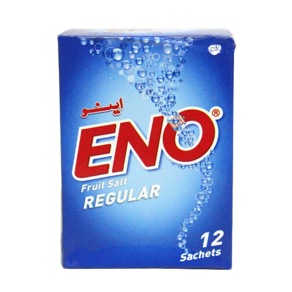 Eno Fruit Salt Regular 12 Sachets (4632359731285)