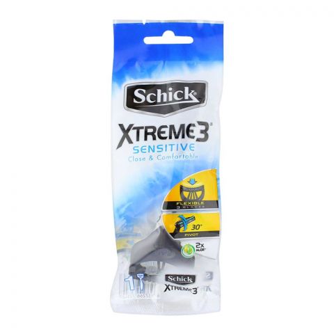 Schick Xtreme 3 Sensitive Disposable Razor, 1 Count (4767694028885)