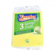 Spontex Sponge Cloth 3 PCS (4736774209621)