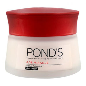 Pond's Age Miracle Wrinkle Corrector Night Cream 50ml Jar Thai (4761210159189)