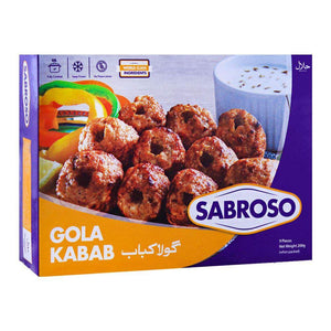 Sabroso Chicken Gola Kabab, 9 Pieces, 200g (4750524481621)