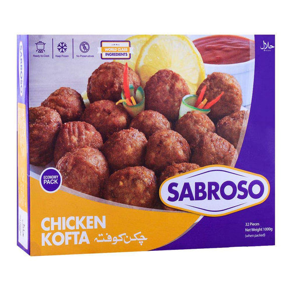 Sabroso Chicken Kofta, 32 Pieces, 1000g (4750522187861)