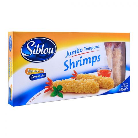 Siblou Jumbo Tempura Shrimps 300g (imp)