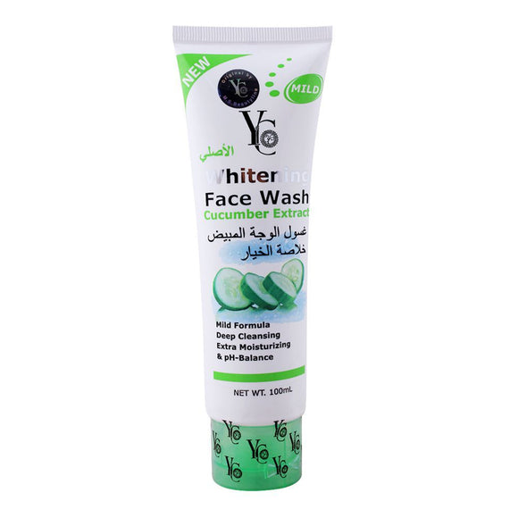 YC Whitening Face Wash With Cucumber Extract 100ml (4616781234261)
