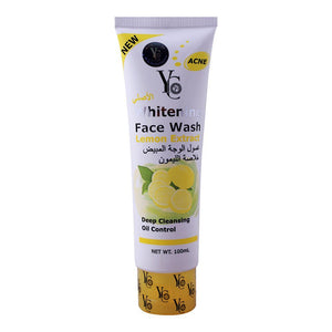 YC Whitening Face Wash Lemon 100ml Facewash Facial Cleaner 100ml (4651597004885)