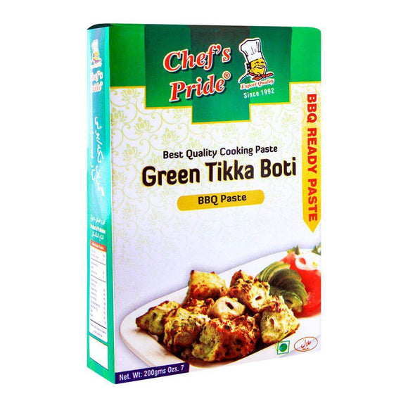 Chef's Pride Green Tikka Boti BBQ Paste 200g (4703604965461)
