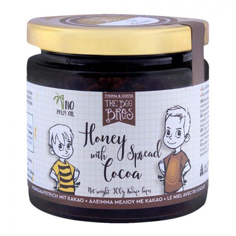 The Bee Bros Honey Spread With Cocoa 300g (4752004186197)