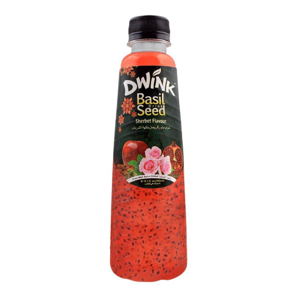 Dwink Basil Seed Drink Sherbet Flavor, 300ml (4704677396565)