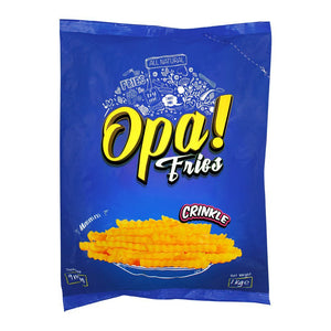 Opa Fries Crinkle 1kg (4669621010517)