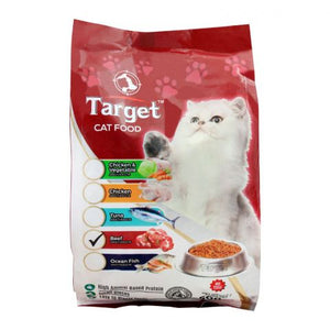 Target Adult Cat Food, Beef, 500g, Bag (4760529535061)