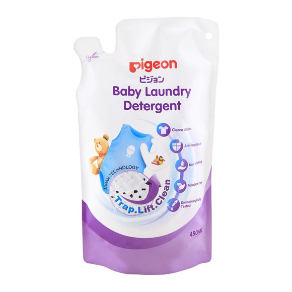 Pigeon Baby Laundry Detergent Pouch, 450ml, M78017 (4706176467029)