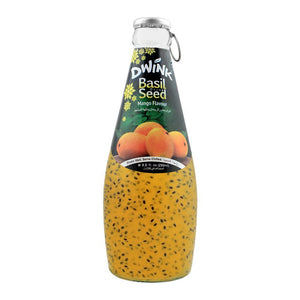 Dwink Basil Seed Drink Mango Flavor, 290ml (4704674414677)