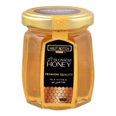 Haut Notch 100% Natural Blossom Honey, 125g (4704557596757)