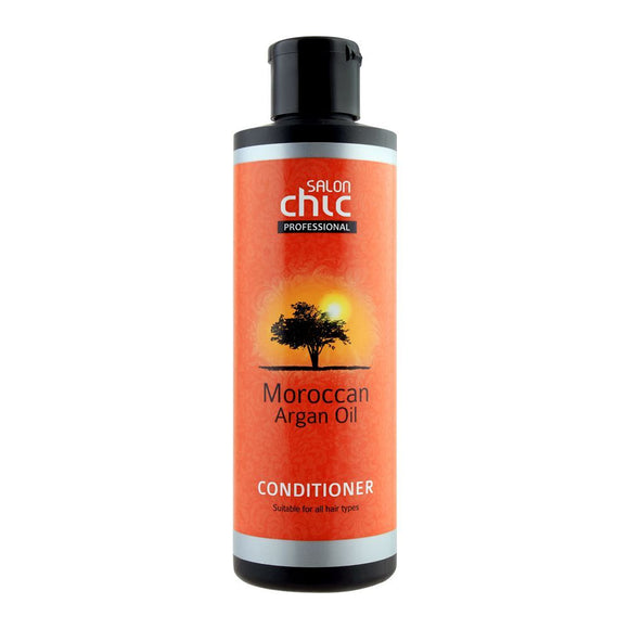 Salon Chic Professional Moroccan Argan Oil Conditioner, All Hair Types, 250ml (4708000268373)