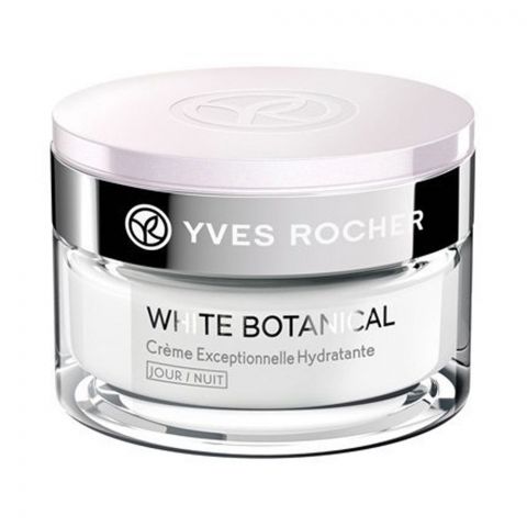 Yves Rocher White Botanical Moisturizing Lightening Day/Night Cream, 50ml (4761223987285)