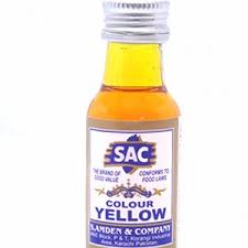 SAC Yellow Food Color Bottle (4753240358997)