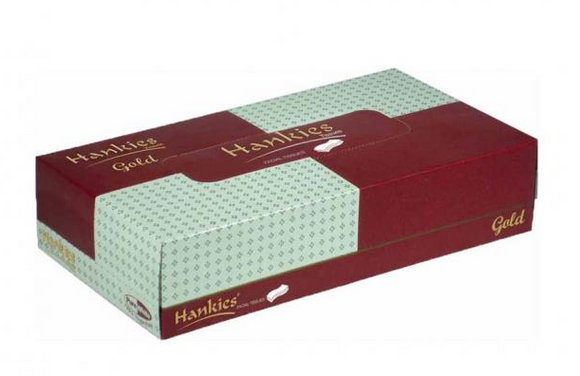 Hankies Gold Facial Tissue (4736779485269)