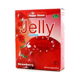 Happy Home Strawberry Jelly Crystals 80gm (4743979827285)