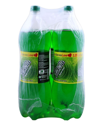 Pakola Creme Soda 2.25 Liters Bottle, 4 Pieces