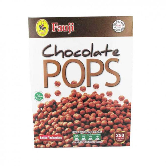 Fauji Corn Pops Chocolate 250 GM (4734890672213)