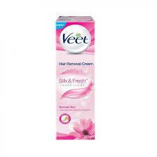 Veet Silk & Fresh Hair Removal Cream For Normal Skin 100 gm (4737586266197)