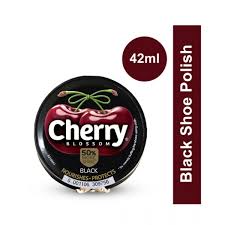 Cherry Blossom Shoe Polish Black 42ML (4736787677269)