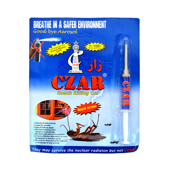 Czar - CZAR Roach Killing Gel Rapid Action - 5gm (4611924164693)