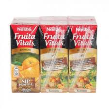 Nestle Fruita Vitals Kinnow Nectar 200ML X 6 (4735352045653)