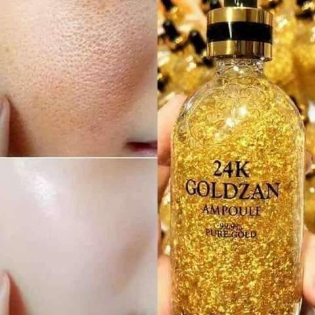 Skin Nature 24K Goldzan Ampoule 99.9% Pure Gold - Whitening Face Serum  Anti-Aging Day Creams & Moisturizers Gold Moisturizer Protects from Sun  damage ...