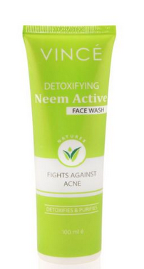 Vince Detoxifying Neem Active Face Wash, 100ml (4760595333205)