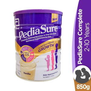 Pediasure Classic Vanilla Complete Powder Milk 850gm (4627511869525)