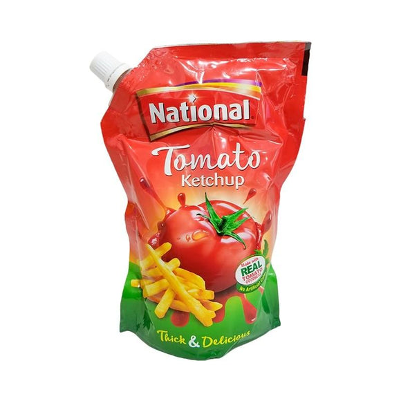 National Tomato Ketchup Pouch 475gm (4611889463381)