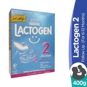 Lactogen - Nestle Lactogen 2 Follow-Up Formula (6 Months) - 400gm (4611838902357)