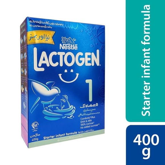 Lactogen - Nestle Lactogen 1 Gentle Start (For New Borns) - 400gm (4611838967893)