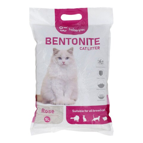 Love Sand Bentonite Cat Litter ROSE 5ltr Imported