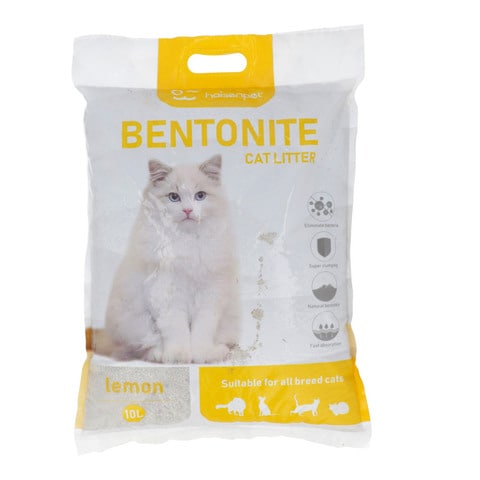 Bentonite Cat Litter 10 lt Lemon