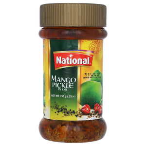 National Mixed Pickle in Oil 750g (4776640872533)