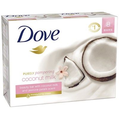 Dovee Soap Purely Pampering Coconut Milk Bar 135gm (4627703398485)