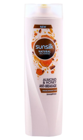 Sunsilk Natural Recharge Anti-Hairfall Almond & Honey Shampoo, 380ml